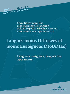 cover image of Langues moins Diffusées et moins Enseignées (MoDiMEs)/Less Widely Used and Less Taught languages